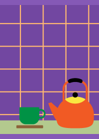 Kitchen Time4 on purple