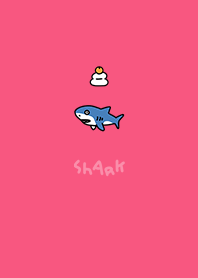 Mochi and surprised shark black pink.