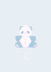 TEDDY MAROPAN in light blue