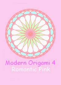 Modern Origami4 Romantic Pink