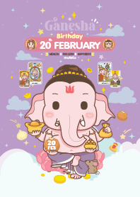 Ganesha x February 20 Birthday