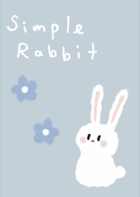 ふんわりふわふわの癒やされるうさぎ♪4