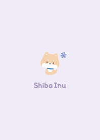 Shiba Inu3 Crystal - Purple