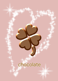 chocolate lucky Clover beige