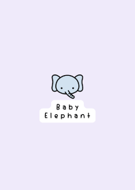 Baby Elephant - Purple