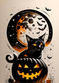 halloween cat 115f2D
