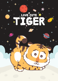 Tiger Fat Cute Black