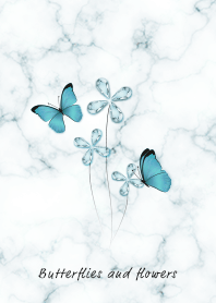 Marble and butterflies3 blue11_2
