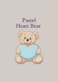 Pastel Heart Bear.15