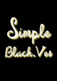 Ultimate simple theme Ver.Black