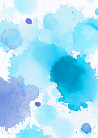 Watercolor Light Blue