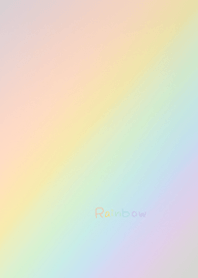 Rainbow sky Theme .