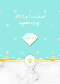 Shining Pure Jewel meadow green