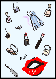 Make up blue!! from JAPAN