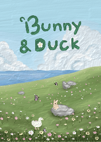 Bunny and duck
