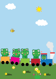 Cute frog theme v.3