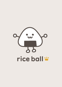 rice ball Crown'Beige'