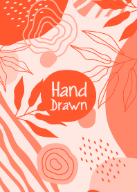 Hand Drawn Outrageous Orange