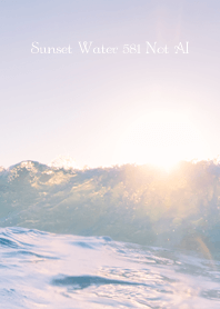 Sunset Water 581 Not AI