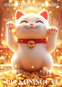 Wealth luck beckoning cat Lucky 38