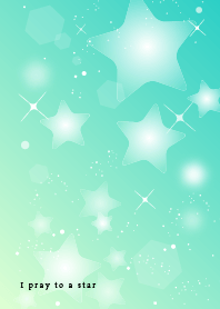 I pray to a star green from JAPAN