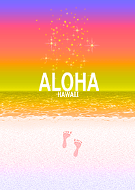ハワイ＊ALOHA+88#イラスト