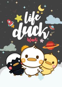 Duck Life Galaxy Black
