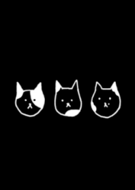 LOOSE CAT/BICOLOR/BLACK