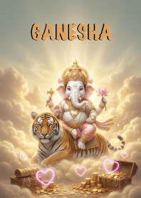 Ganesha Tiger Year   Wealthy