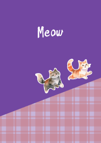 Lots of cats3 purple