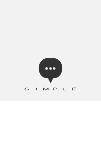 SIMPLE(white gray)V.1849b