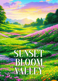 Sunset Bloom Valley