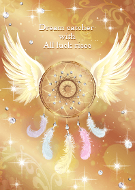 Dream catcher with All luck rises