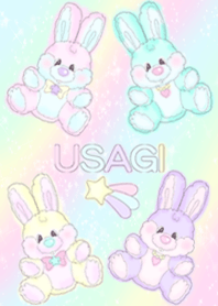 ゆめかわいい★パステルファンシーうさぎ