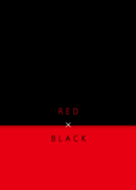 Red and black design