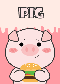 Pig is Enjoy Eating
