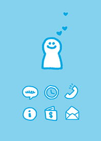 Simple Drawing Blue