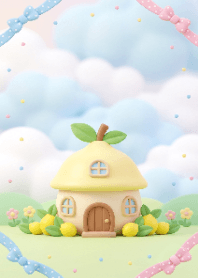 Kawaii Pear House Pastel