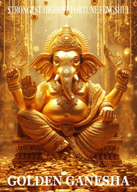 Financial fortune Golden Ganesha 63