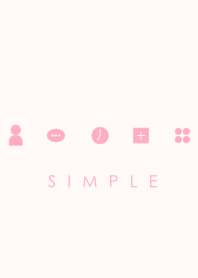 SIMPLE (ivory pink)V.2