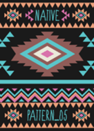 Native Pattern05 Neon Tema Line Line Store Native Pattern05 Neon Tema Line Line Store