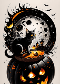 halloween cat 91Bbe7