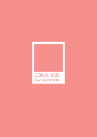 Pure gradient / Coral Red