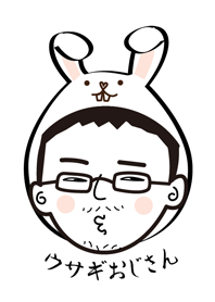 man in rabbit hat with glasses