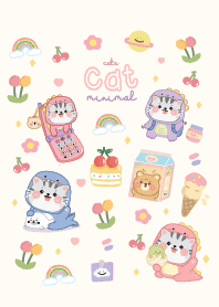 cat love love : minimal :D