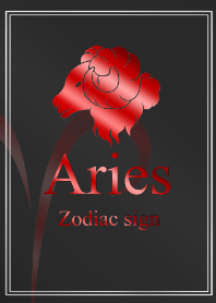 Zodiac signs Aries4 Red