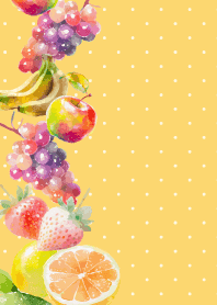 Fruit Time on light yellow