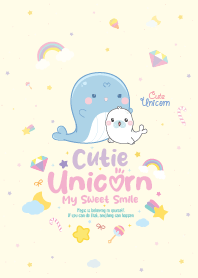 Whale Seal Baby Unicorn Tale