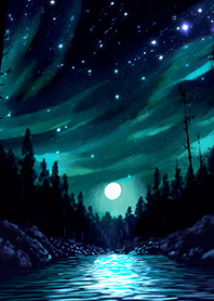 Beautiful starry night view#1076