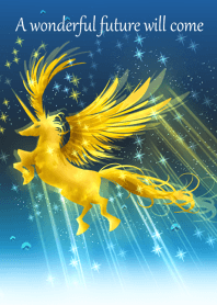 Unicorn recovers luck with healing.